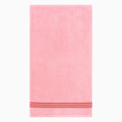 Полотенце махровое LoveLife «Адажио» 30×50 см, розовый, 100% хлопок 450 г/м²