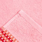 Полотенце махровое LoveLife «Адажио» 30х50 см, розовый, 100% хлопок 450 гр/м2 - Фото 5