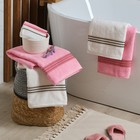 Полотенце махровое LoveLife «Адажио» 30х50 см, розовый, 100% хлопок 450 гр/м2 - Фото 6