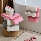 Полотенце махровое Love Life «Адажио» 50×90 см, розовый, 100% хл, 450 г/м² - Фото 6