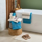 Полотенце махровое Love Life «Адажио» 70×140 см, морской, 100% хл, 450 г/м² - Фото 8