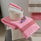 Полотенце махровое Love Life «Адажио» 70х140 см, розовый, 100% хл, 450 гр/м2 - Фото 7
