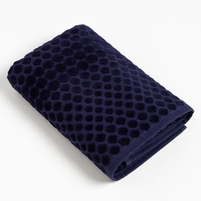 Полотенце махровое Love Life «Комфорт» 50×90 см, 100% хлопок, 500 г/м², темно-синее