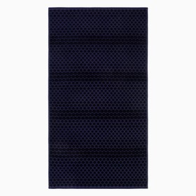 Полотенце махровое Love Life «Комфорт» 70×140 см, темно-синий, 100% хл, 500 г/м²