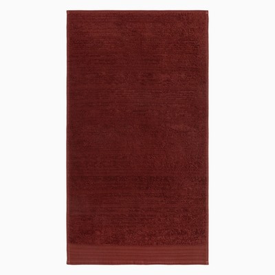 Полотенце махровое LoveLife «Идеал» 30×50 см, коричневый, 100% хлопок, 450 г/м²