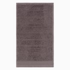Полотенце махровое Love Life «Идеал» 50х90 см, серый, 100% хл, 450 гр/м2 - Фото 3