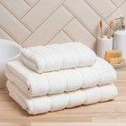 Полотенце махровое Love Life «Ария» 50×90 см, белый, 100% хл, микро-коттон, 450 г/м² - Фото 2