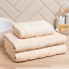 Полотенце махровое Love Life «Ария» 50×90 см, бежевый, 100% хл, микро-коттон, 450 г/м² - Фото 2