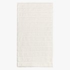 Полотенце махровое Love Life «Ария» 70×140 см, белый, 100% хл, микро-коттон, 450 г/м² - Фото 1