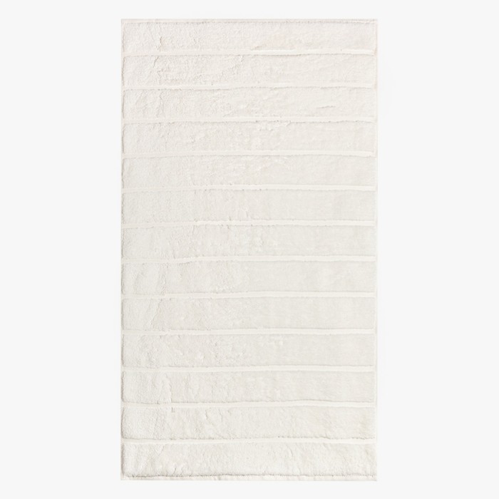 Полотенце махровое Love Life «Ария» 70×140 см, белый, 100% хл, микро-коттон, 450 г/м² - Фото 1