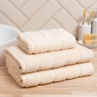 Полотенце махровое Love Life «Ария» 70×140 см, бежевый, 100% хл, микро-коттон, 450 г/м² - Фото 2