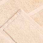 Полотенце махровое Love Life «Ария» 70×140 см, бежевый, 100% хл, микро-коттон, 450 г/м² - Фото 5