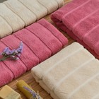 Полотенце махровое Love Life «Ария» 70×140 см, бежевый, 100% хл, микро-коттон, 450 г/м² - Фото 6