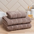 Полотенце махровое Love Life «Ария» 70×140 см, мокко, 100% хл, микро-коттон, 450 г/м² - Фото 2