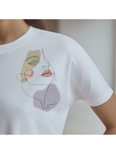 Термонаклейка для текстиля «Линии», 10.37 х 14.97 см