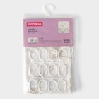 Штора для ванной Доляна «Мрамор», 180×180 см, EVA, с люверсами - Фото 7