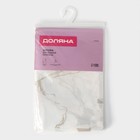 Штора для ванной Доляна «Мрамор», 180×180 см, EVA, с люверсами - Фото 6