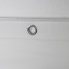 Штора для ванной Доляна «Силуэт», 180×180 см, EVA, с люверсами - Фото 3