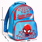 Рюкзак школьный с эргономической спинкой, 37х26х15 см, Человек-паук - фото 3787525