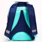 Рюкзак школьный с эргономической спинкой, 37х26х15 см, Холодное сердце - фото 6582755