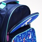 Рюкзак школьный с эргономической спинкой, 37х26х15 см, Холодное сердце - фото 6582760