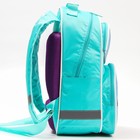 Рюкзак школьный с эргономической спинкой, 37х26х15 см, Холодное сердце - Фото 5