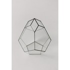 Флорариум «Бутон», стекло, швы чёрные - Фото 6