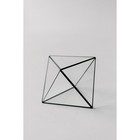 Флорариум «Октаэдр 15», стекло, швы медь 7831127