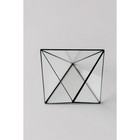 Флорариум «Октаэдр 15», стекло, швы медь 7831127