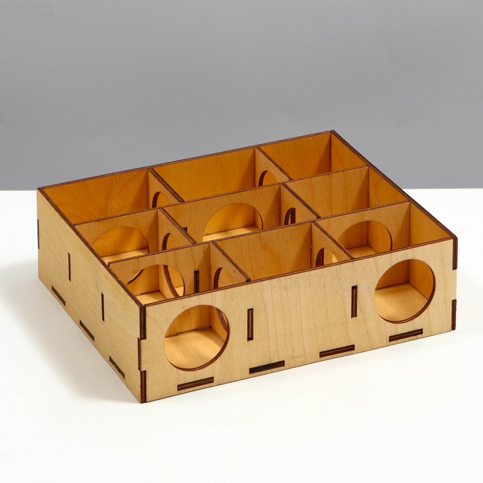 Лабиринт для грызунов, 20×16.7×6 см, дерево - Фото 1