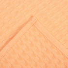 Набор кухонных полотенец «Доляна», коралловый, 35×60 см-2 шт., 100% хлопок, вафля, 220 г/м² - Фото 4