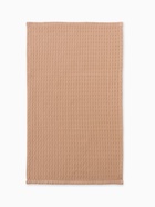 Кухонное полотенце «Доляна», коричнево-серое, 35×60 см, 100% хлопок, крупная вафля 220 г/м² - Фото 8