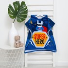 Полотенце-пончо детское махровое Крошка Я "Super Hero" 60*120см, 100% хлопок, 300гр/м2 - Фото 7