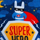 Полотенце-пончо детское махровое Крошка Я "Super Hero" 60*120см, 100% хлопок, 300гр/м2 - Фото 10