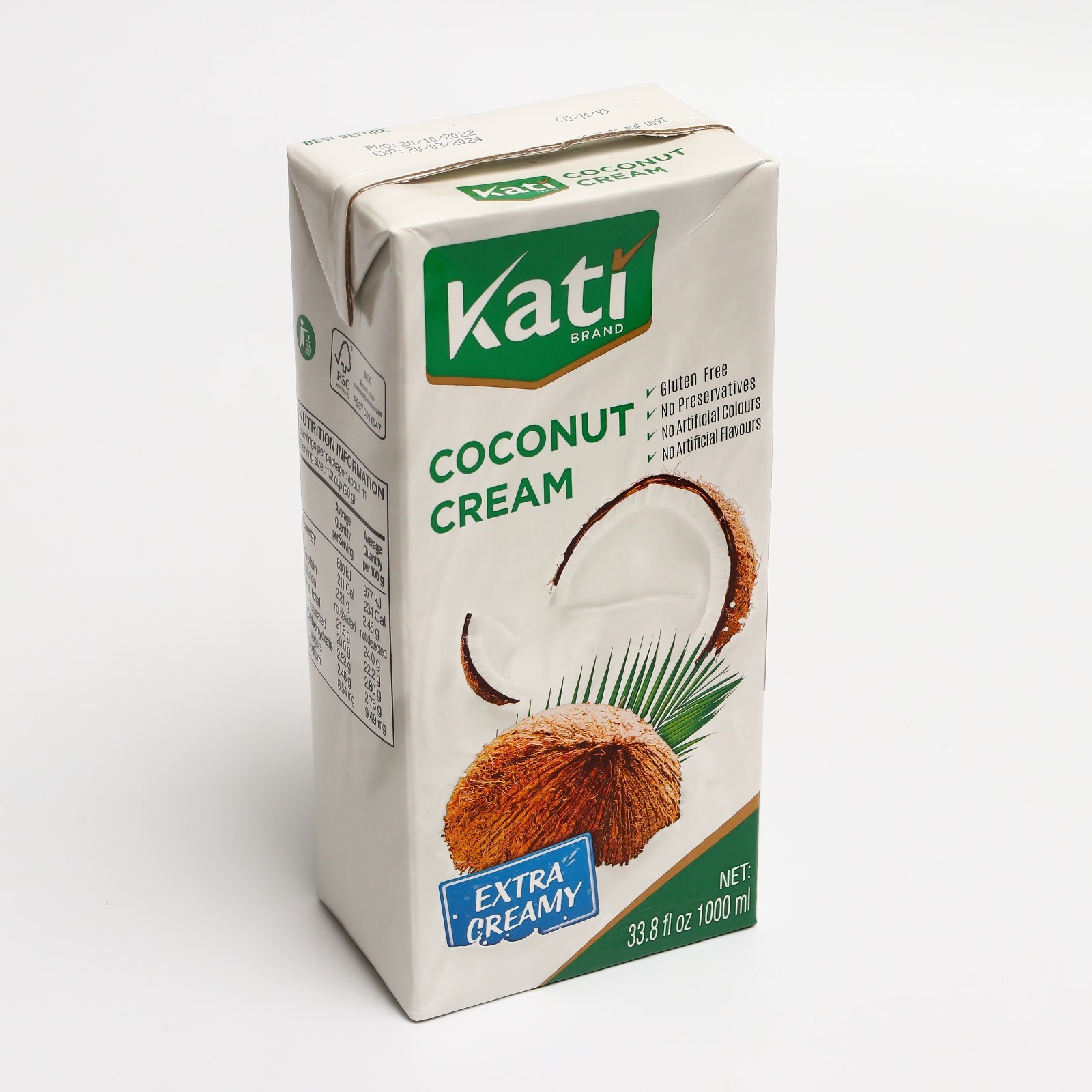 Кокосовые сливки KATI 1л (8139720) - Купить по цене от 364.00 руб ...