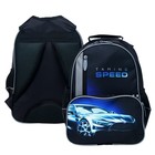 Рюкзак школьный, 37 х 26 х 13 см, эргономичная спинка, Calligrata ОРТ "Тачка" - фото 45384243