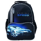 Рюкзак школьный, 37 х 26 х 13 см, эргономичная спинка, Calligrata ОРТ "Тачка" - фото 45384244