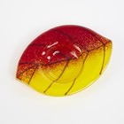 Подсвечник на 1 свечу, 12×8.5 см, жёлто-красный, BDK Glass - Фото 2