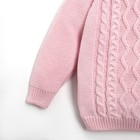 Комплект вязаный Крошка Я Cute, рост 86-92 см, розовый 7724968 - фото 13737104
