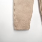 Комплект вязаный Крошка Я Trendy, рост 98-104 см, бежевый - фото 24669721