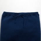 Комплект вязаный Крошка Я Trendy, рост 74-80 см, синий 7734420