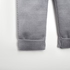 Комплект вязаный Крошка Я Trendy, рост 74-80 см, серый 7734425 - фото 14034497