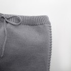 Комплект вязаный Крошка Я "Trendy" рост 86-92 см, цвет серый - фото 10218894