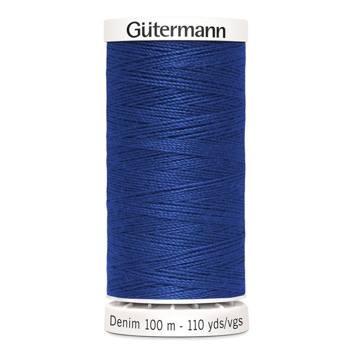 Нить Denim 50 для пошива изделий из джинсовой ткани, 100 м, 700160 (6756) - Фото 1