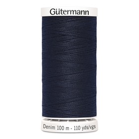 Нить Denim 50 для пошива изделий из джинсовой ткани, 100 м, 700160 (6950)
