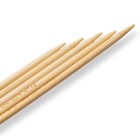Спицы чулочные, бамбуковые, 4,0 мм/15см, 5 шт - Фото 3