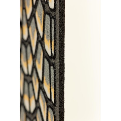 Коврик Euroflock Format Mezzaluna «Мостовая», придверный, 40х68 см