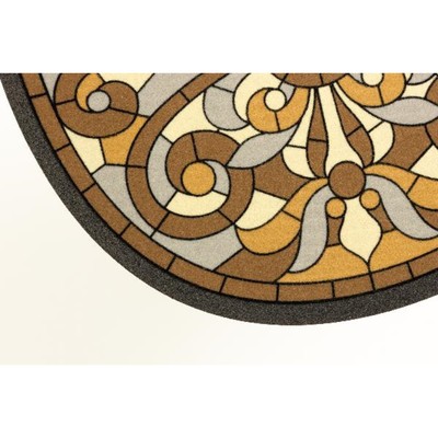 Коврик Euroflock Format Mezzaluna «Шик», придверный, 40х68 см