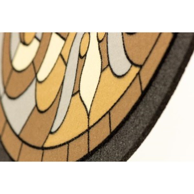 Коврик Euroflock Format Mezzaluna «Шик», придверный, 40х68 см