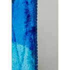 Коврик для ванны Bacchetta «Альберта», 55х55 см, цвет синий - Фото 5